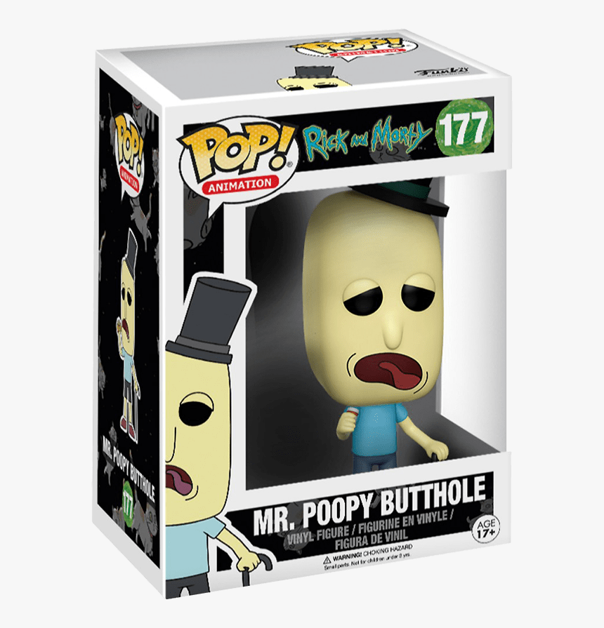 Funko Pop Animation - Mr Poopybutthole Funko Pop, HD Png Download