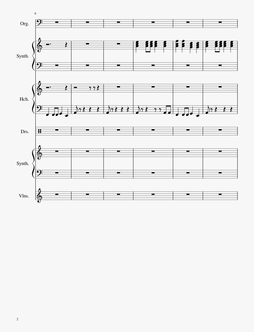 Tumbleweed Sheet Music 2 Of 21 Pages - Walk In The Woods Piano Score, HD Png Download
