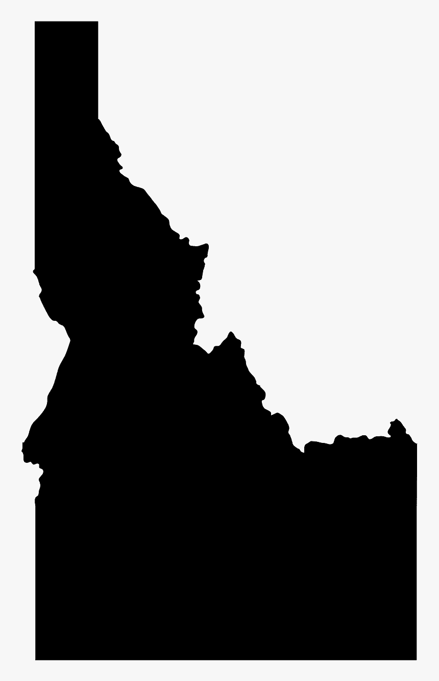 State Of Idaho Silhouette, HD Png Download
