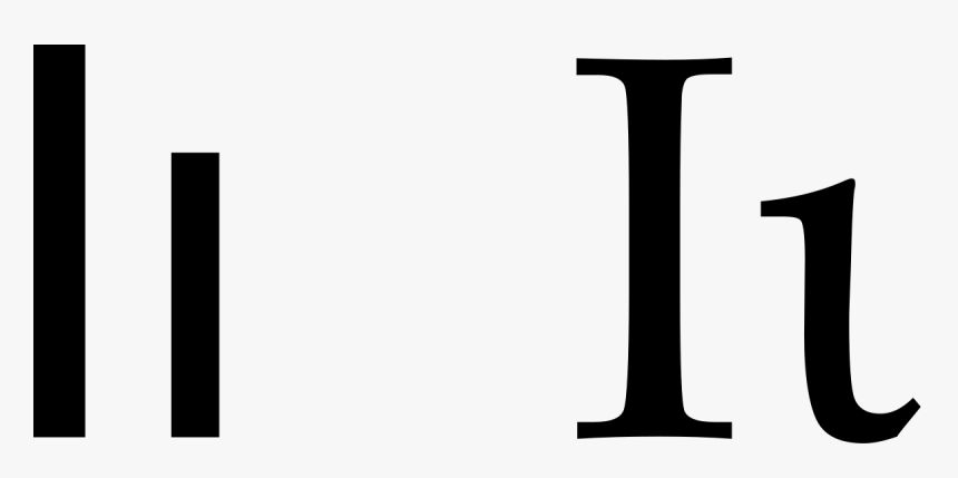 Iota Greek Letter, HD Png Download