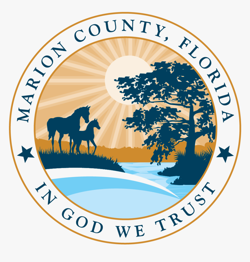 Marion County Board Of County Commissioners Logo, HD Png Download
