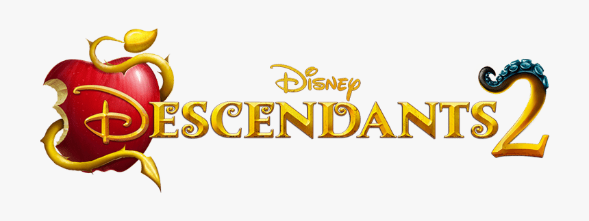 Disney Descendants Logo Png, Transparent Png