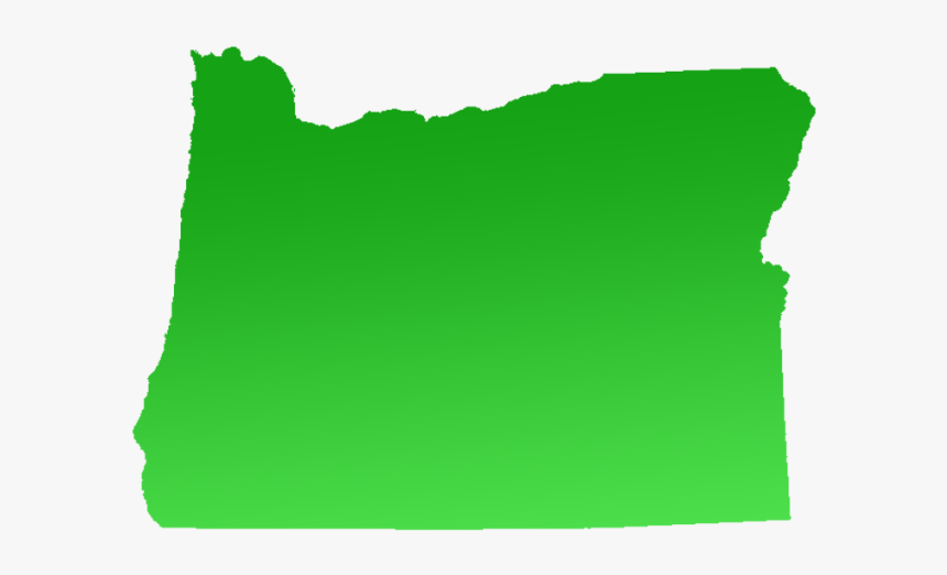 Oregon - Blank Map Of Oregon, HD Png Download
