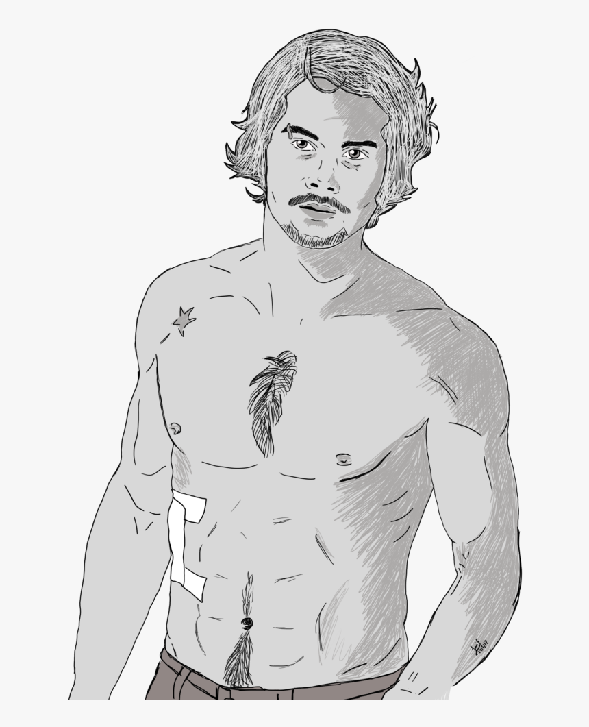 Dylan O Brien Fanart American Assassin - Dylan O Brien American Assassin Sketch, HD Png Download