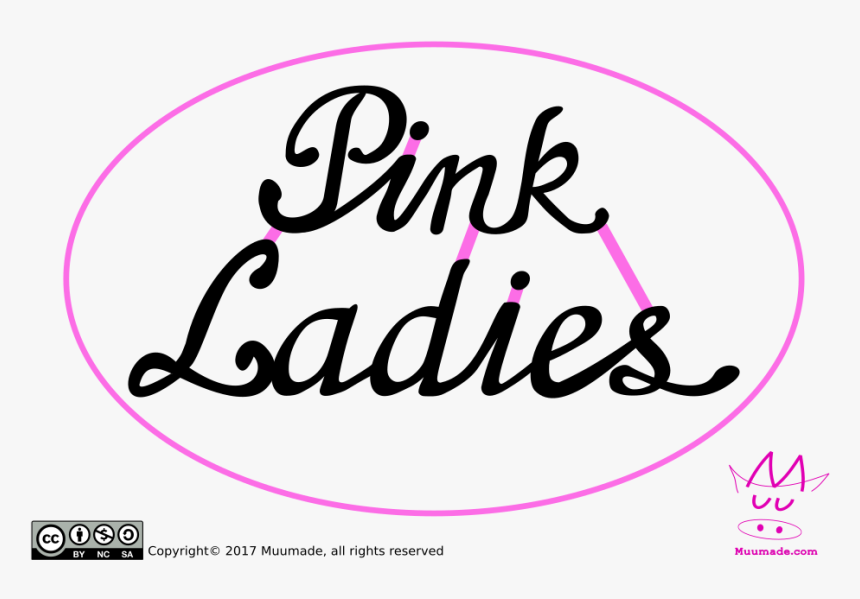 Pink Ladies Grease Logo Download Clipart , Png Download - Pink Ladies Grease Transparent, Png Download