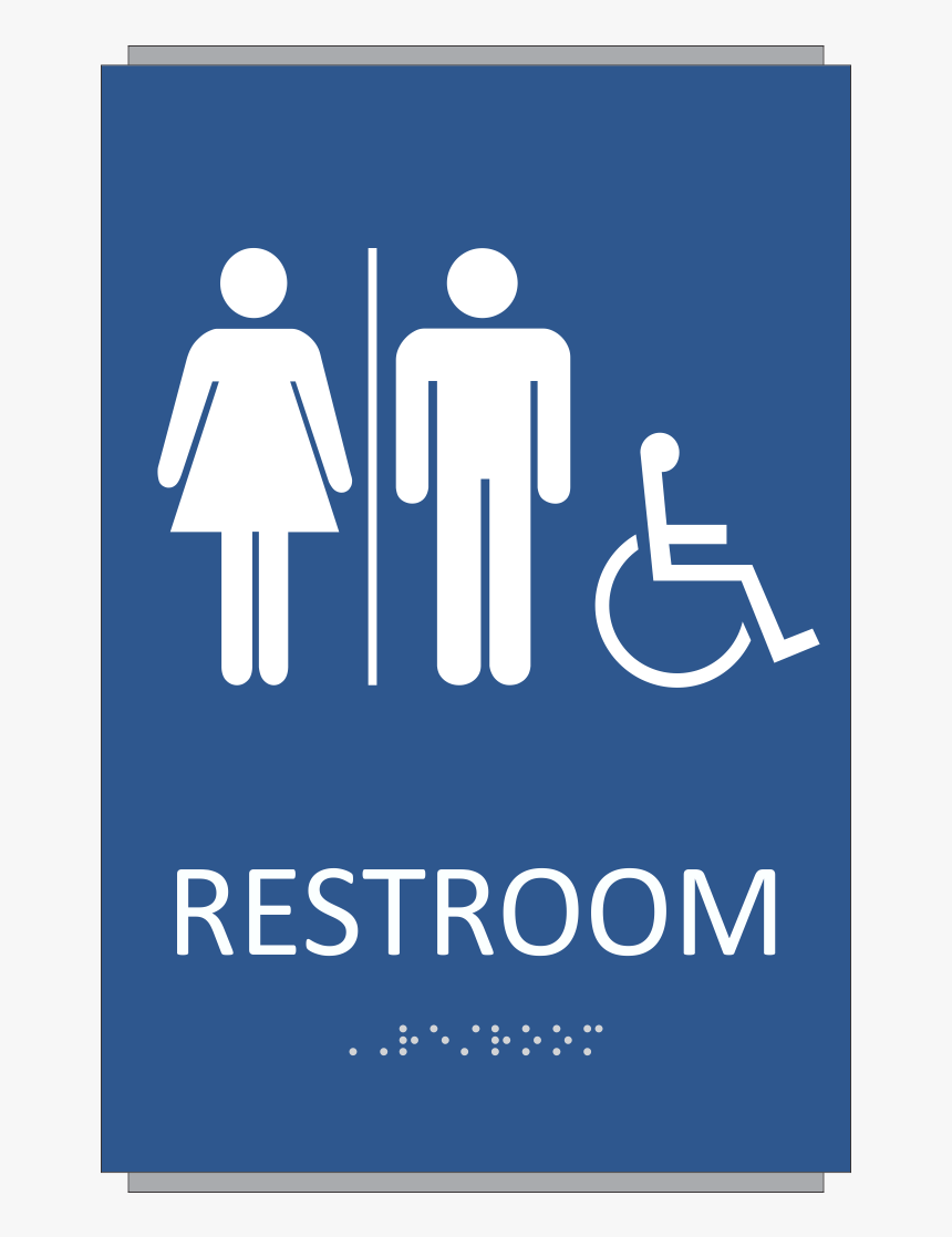 Mens Restroom Braille, HD Png Download