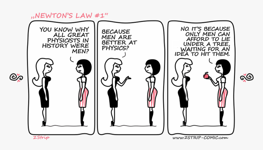 Woman Vs Man Comic Strip, HD Png Download