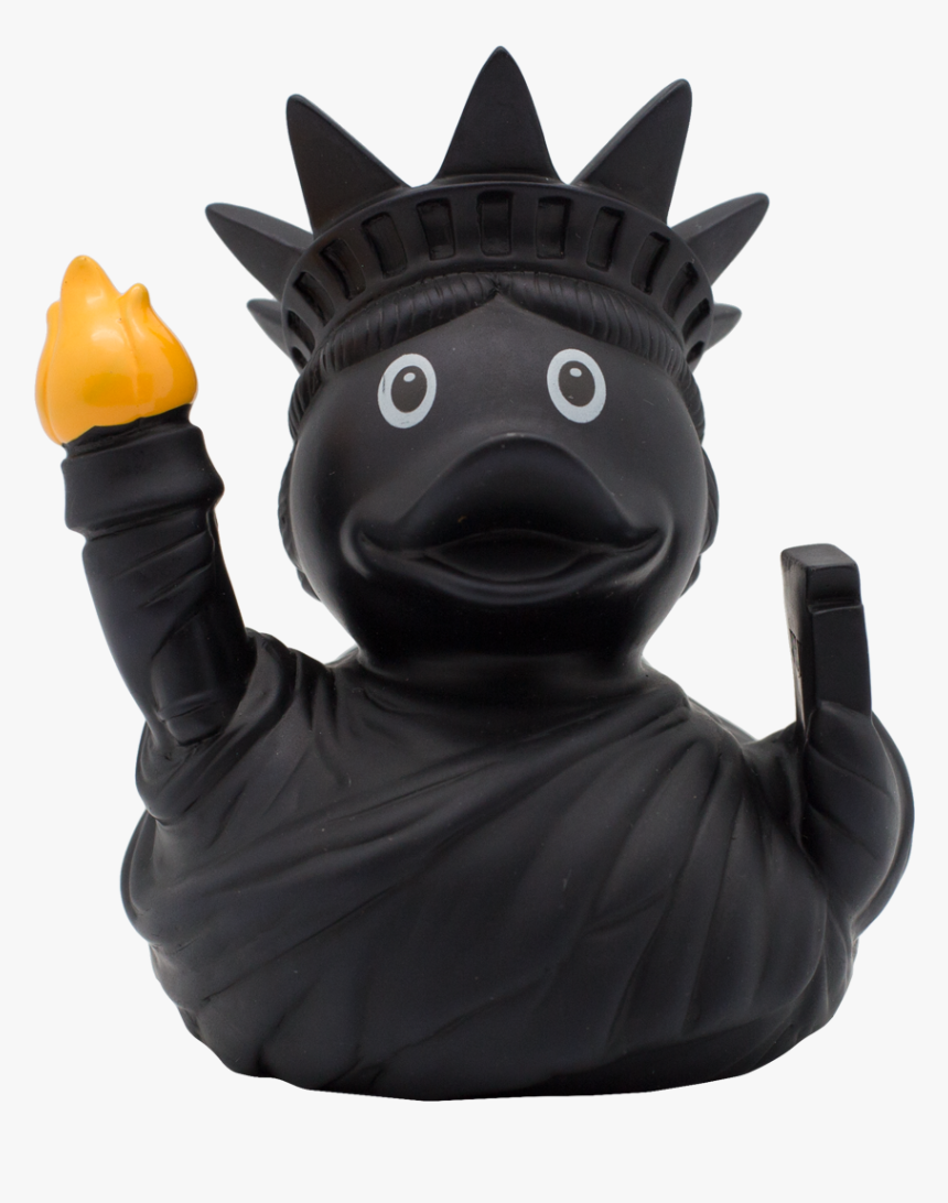 Black Statue Of Liberty Bath Duck, HD Png Download