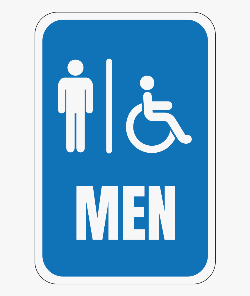 Mens Restroom Sign, HD Png Download