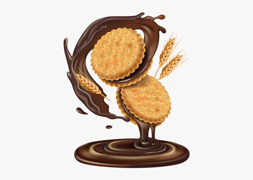 Clip Art Chocolate Derretendo Png - Chocolate Cream Biscuit Png, Transparent Png