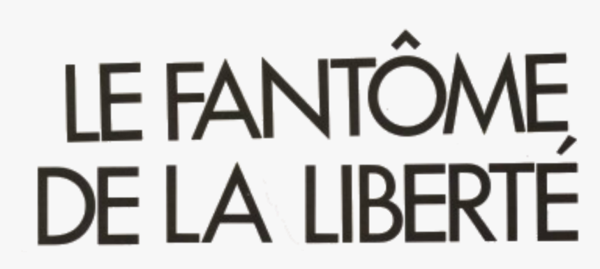 Le Fantôme De La Liberté Black Horizontal Logo - Fantôme De La Liberté, HD Png Download