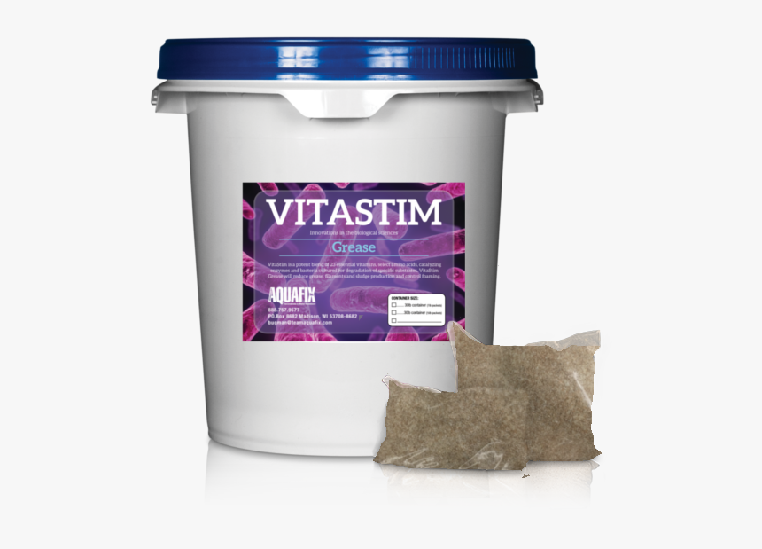 Vitastim Grease - Wastewater, HD Png Download