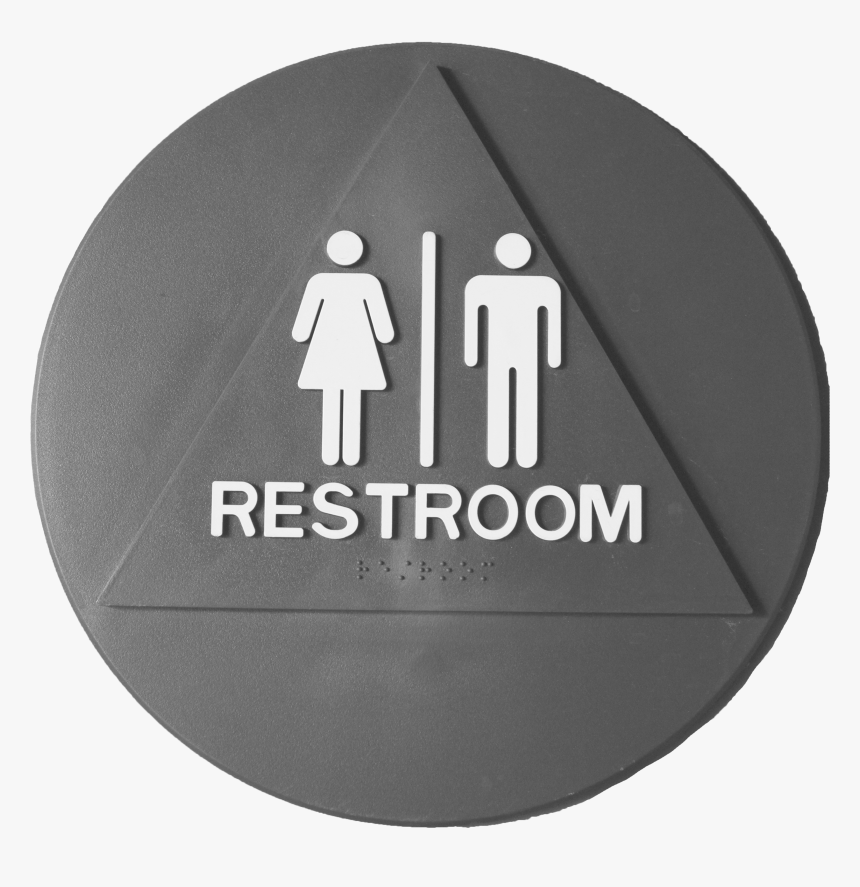 Transparent Restroom Png - Lowes Restroom Signs Blue, Png Download