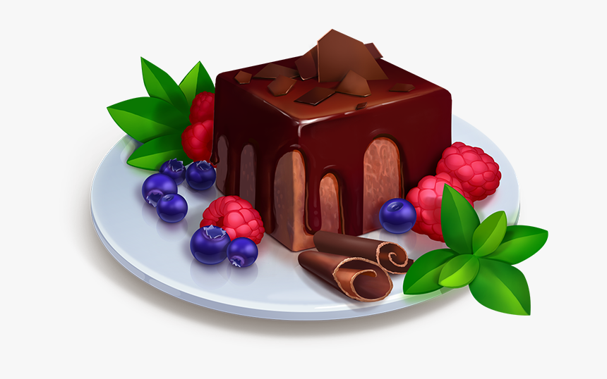 Mousse De Chocolate Congelado - Chocolate, HD Png Download