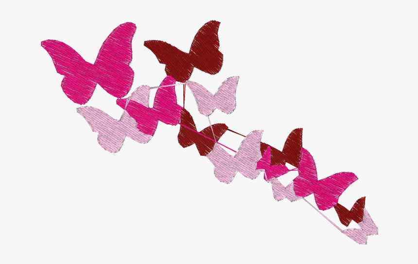 Borboletas Em Png - Butterfly Effect Pink, Transparent Png