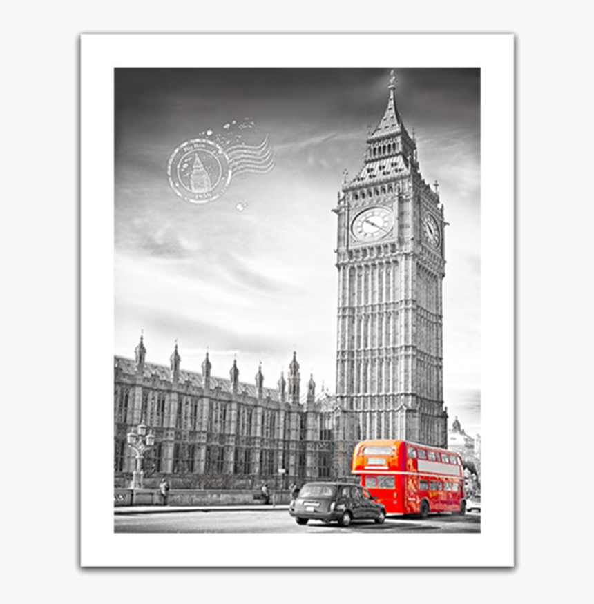 Gif Red Bus In London, HD Png Download