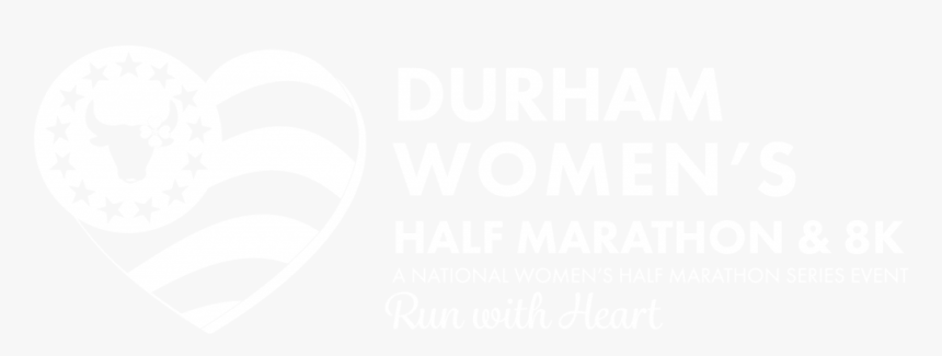 Durham Women S Half Marathon And 8k Logo Reverse - Nashville Women's Half Marathon, HD Png Download