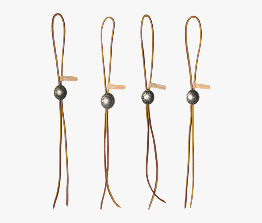 Mg Btc01 Qb Leather Bolo Tie W Concho - Body Jewelry, HD Png Download