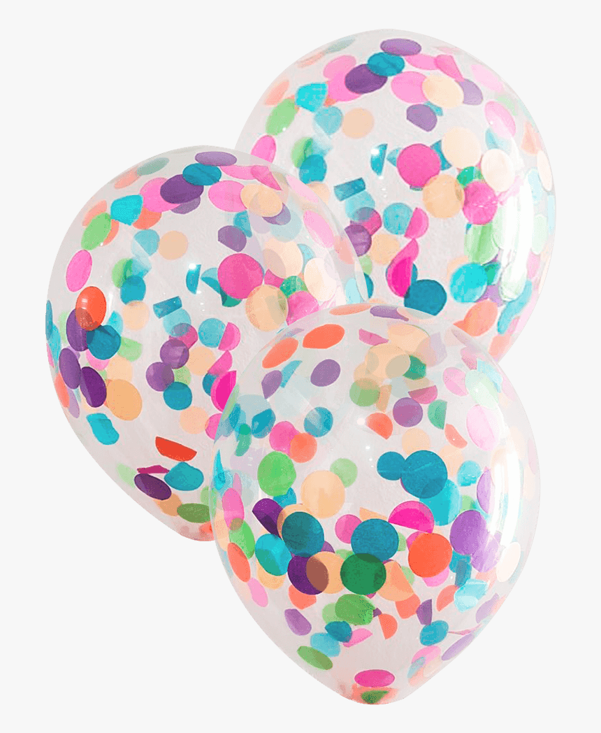 Globo Confeti No - Globos Payaso Globo Confeti, HD Png Download