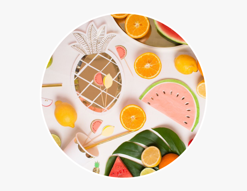 Fruit Party Paper Decorations, HD Png Download
