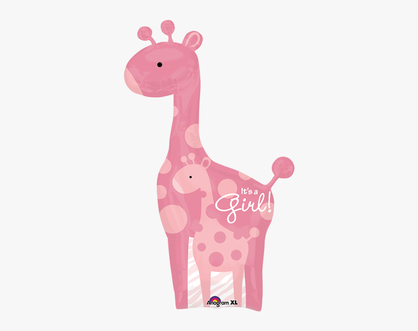 Globo Metalico 28 Baby Girl Jirafa, HD Png Download