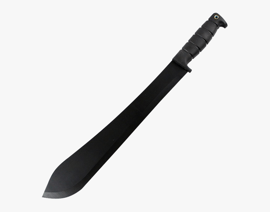 Black Steel Bolo Machete - Plastic Tweezer, HD Png Download