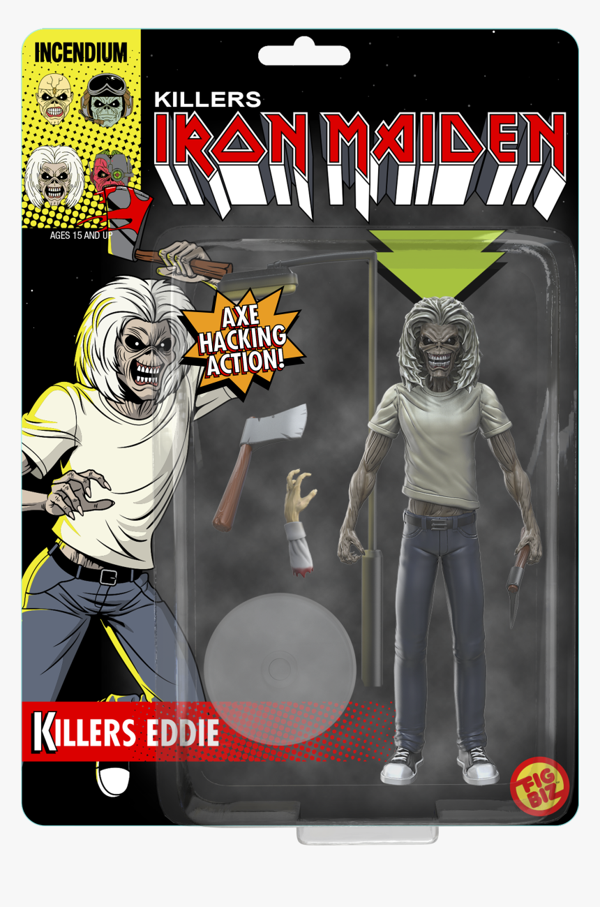 Eddie Iron Maiden Action Figure, HD Png Download