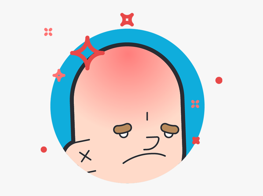 Cramps And Headache - Headache, HD Png Download