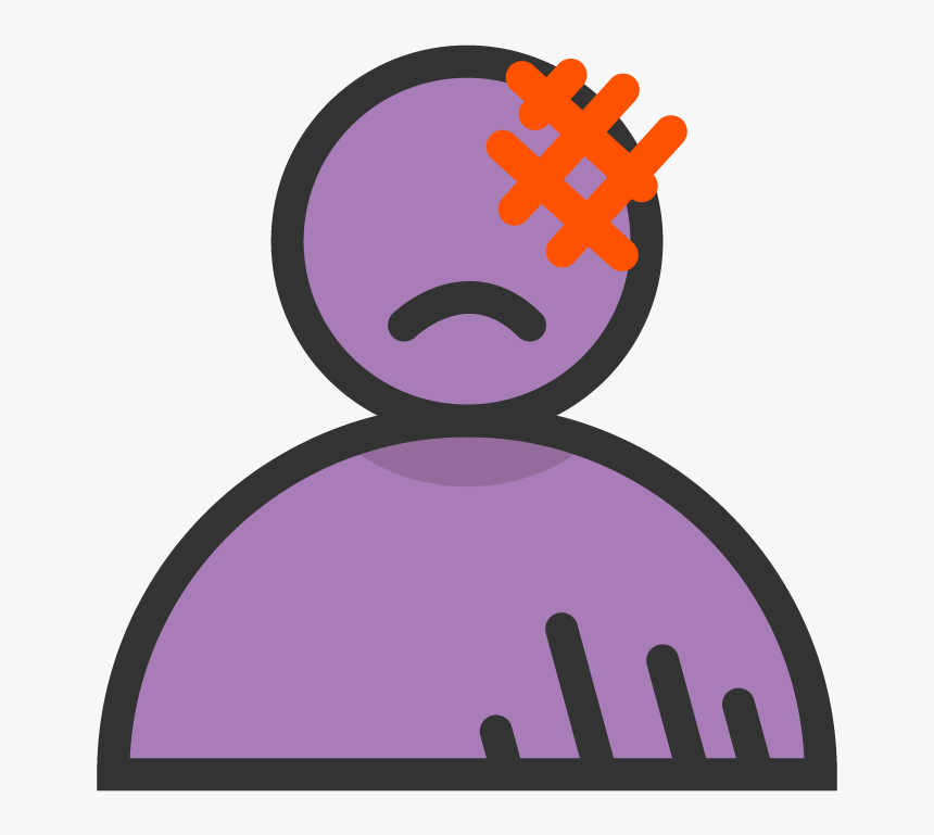 Headache Clipart Poor Concentration, HD Png Download