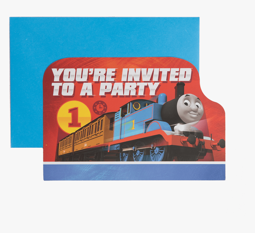 Thomas & Friends Party Invitations With Envelopes - Thomas The Tank Engine Party, HD Png Download