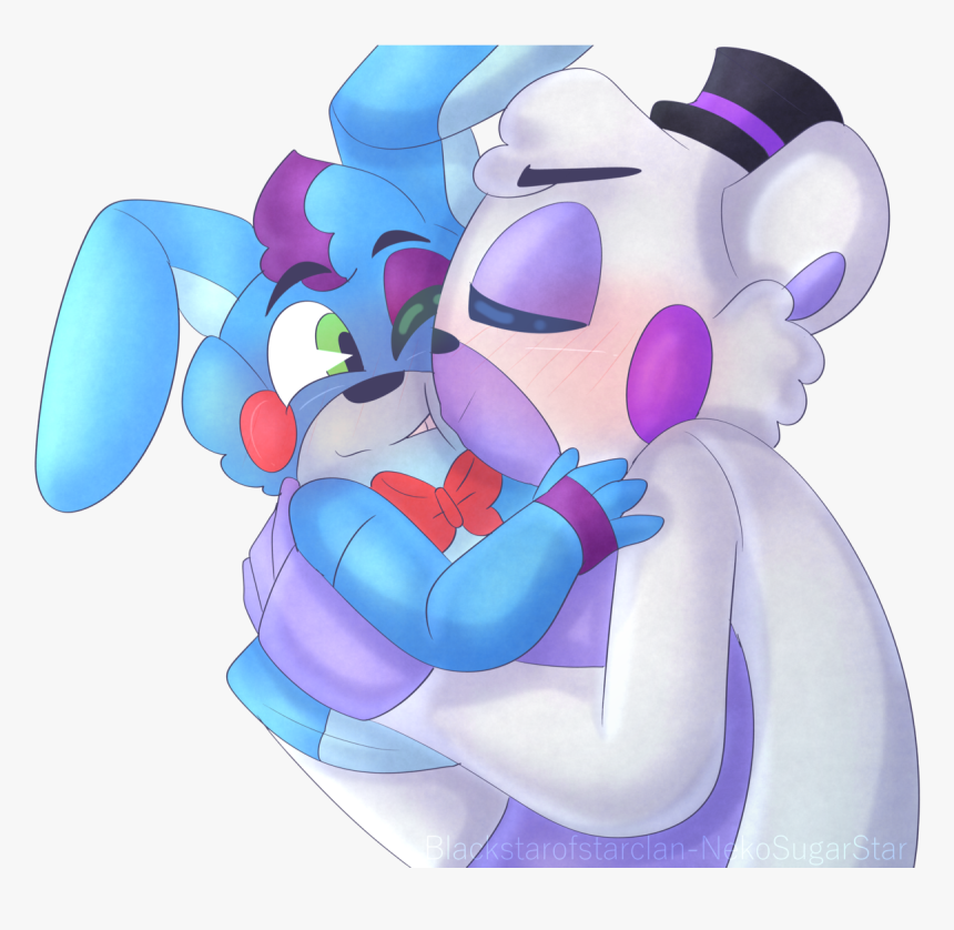 Bon Bon X Funtime Freddy, Cause I Think They’re Cute - Funtime Freddy X Bon Bon, HD Png Download
