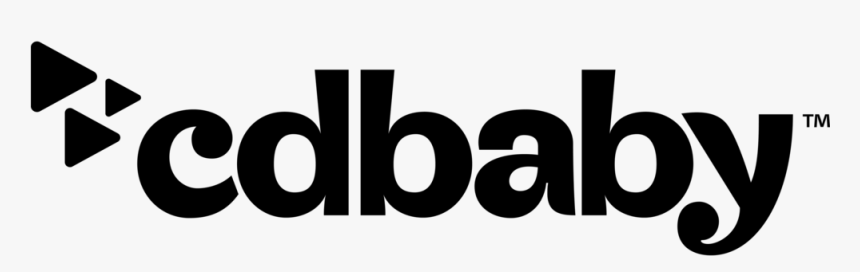 Cd Baby Logo Black Long - Cd Baby, HD Png Download