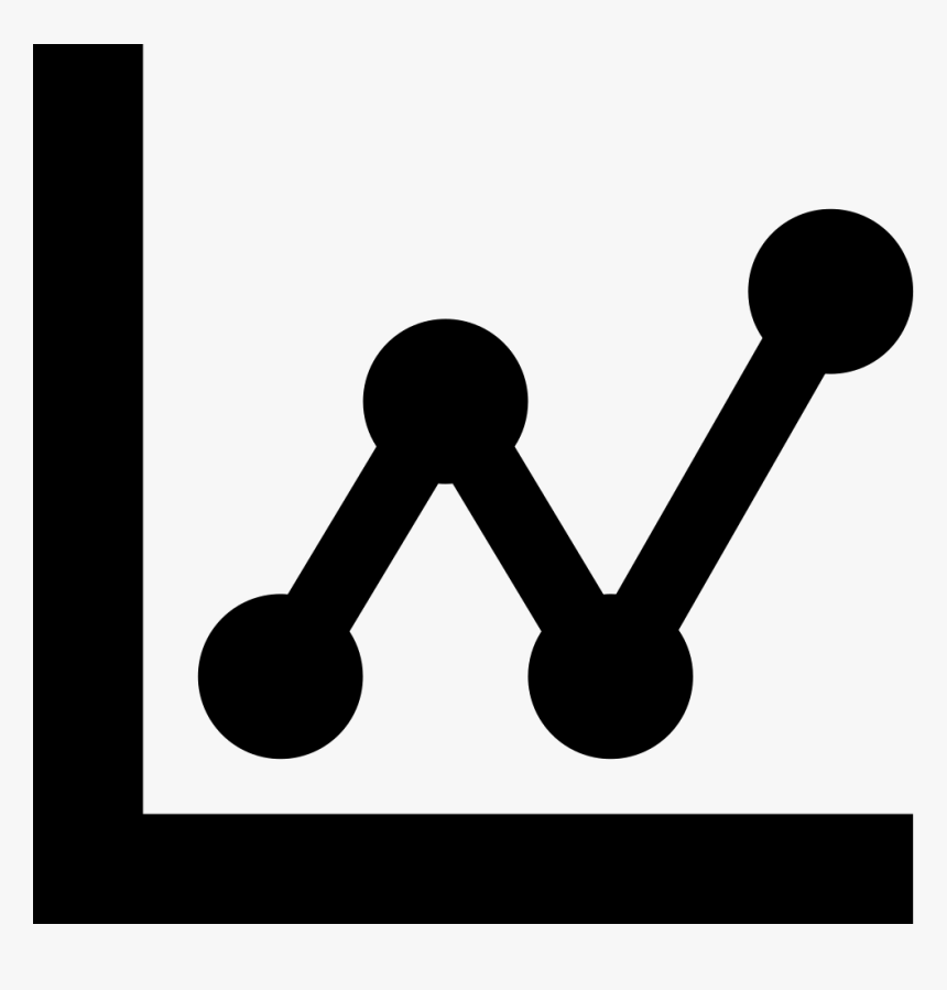 Stats Dots Plot Svg - Augmentation Chiffre D Affaire Icone, HD Png Download