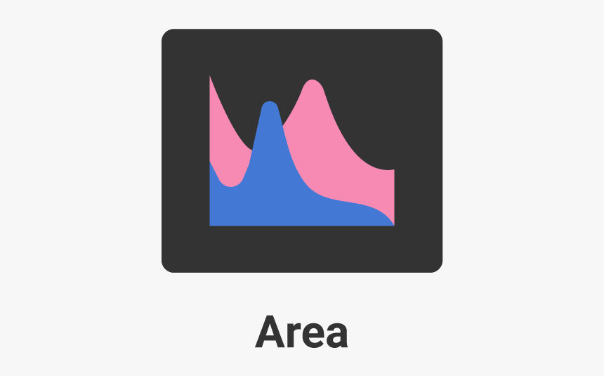 Area Chart Icon - Supply Teacher, HD Png Download