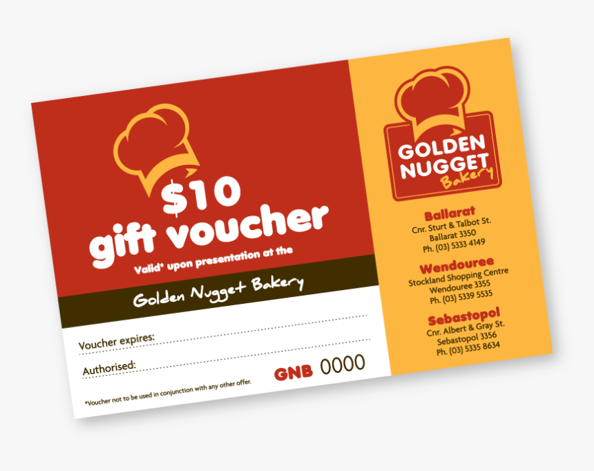 Golden Nugget Bakery, HD Png Download