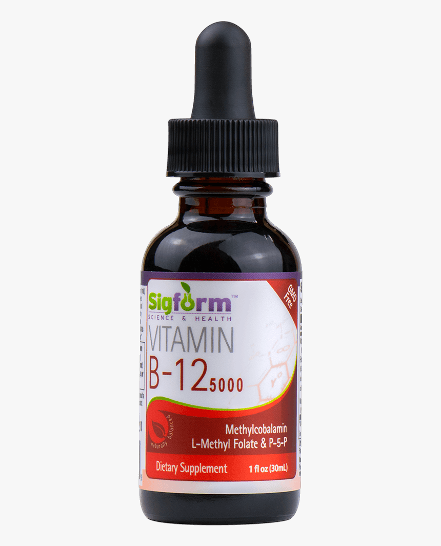 B-12 5000 1oz - Tincture Cbd, HD Png Download