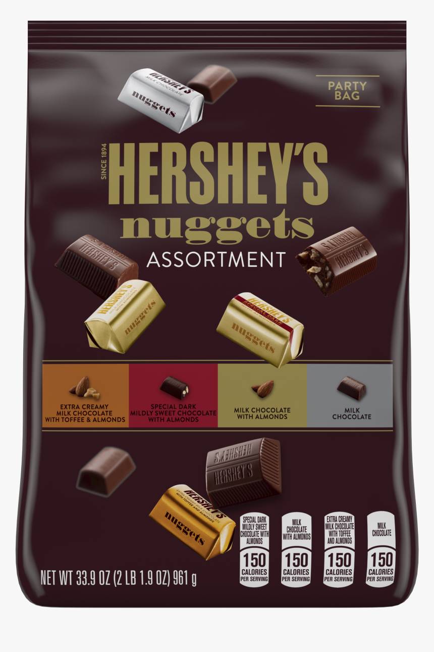 Hershey's Chocolate Nuggets Bag, HD Png Download