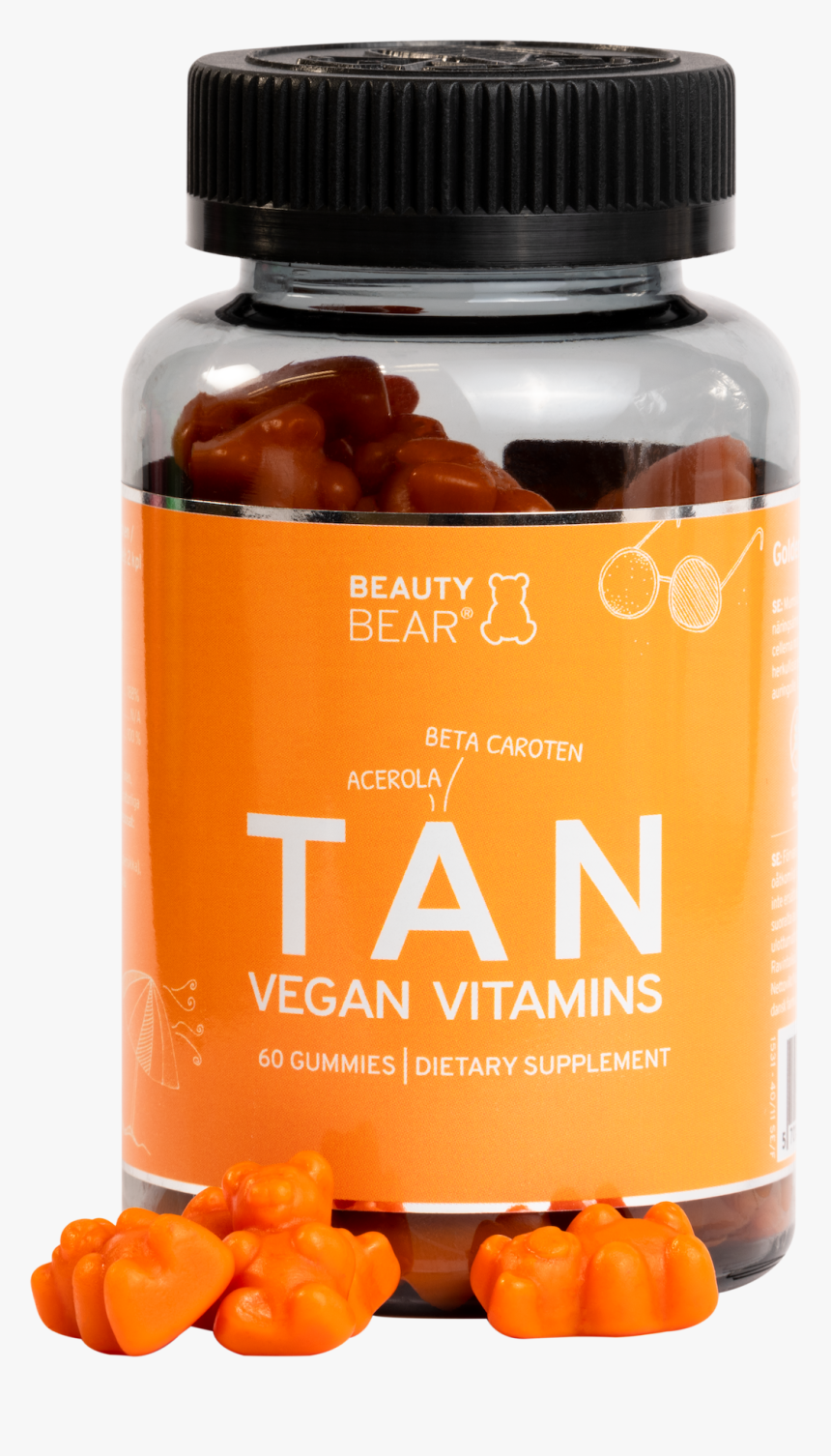 Beauty Bear Tan Gummies, HD Png Download