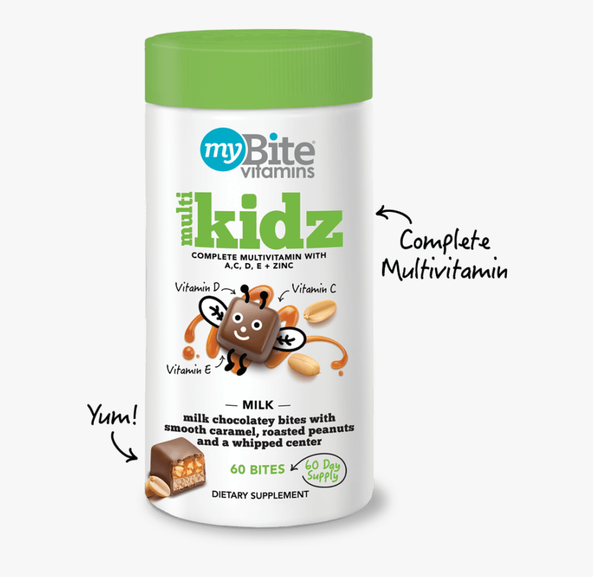 Kid S Multivitamin - Kids Chocolate Vitamins, HD Png Download