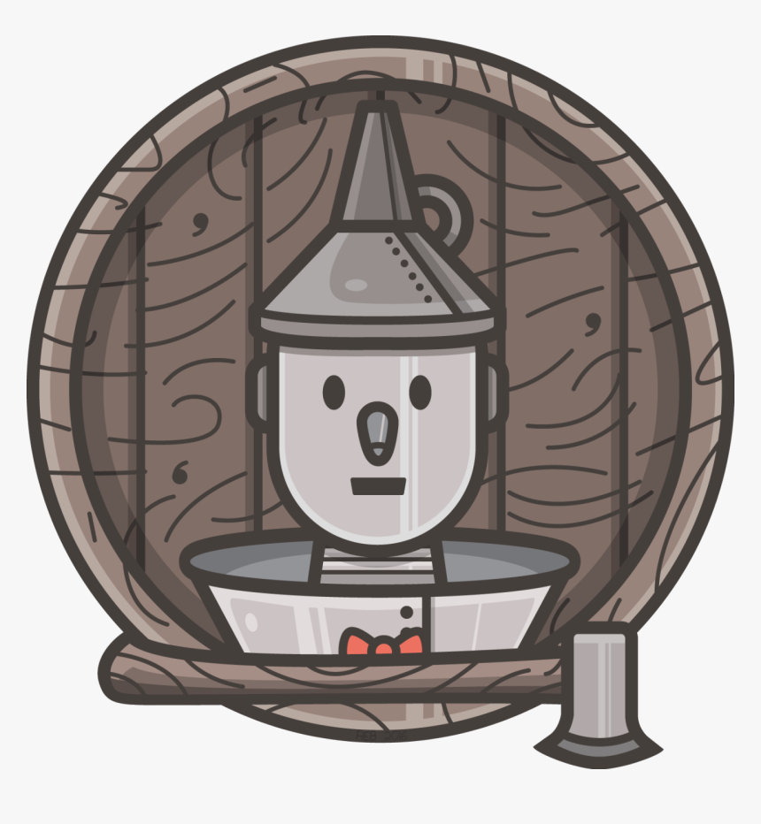 Tin Man Icon - Illustration, HD Png Download , Transparent Png Image
