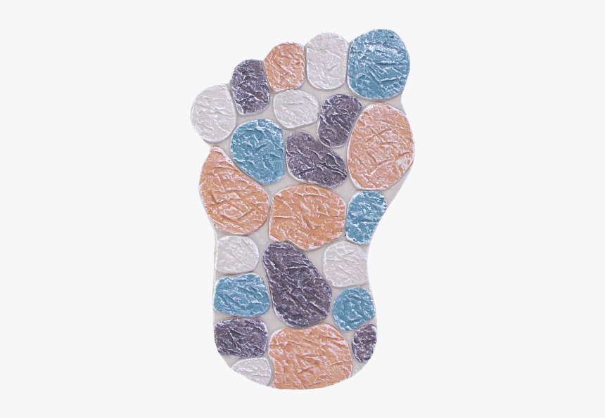 Mosaic Foot Stepping Stone - Mosaic, HD Png Download