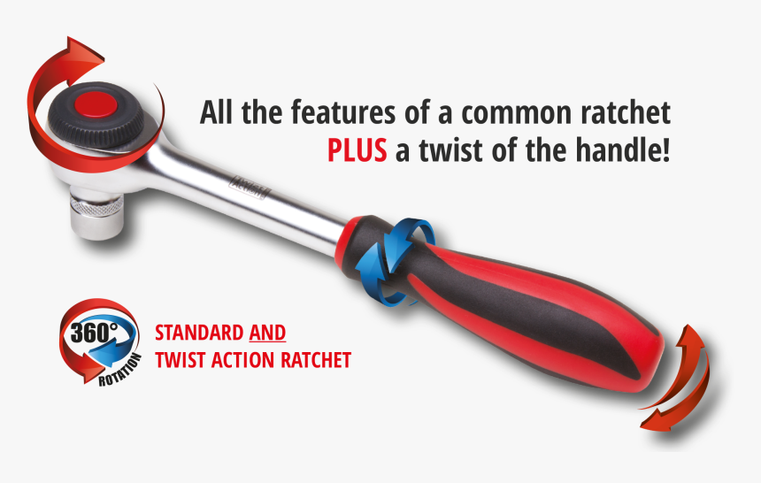 Ratchet With Twist Handle, HD Png Download