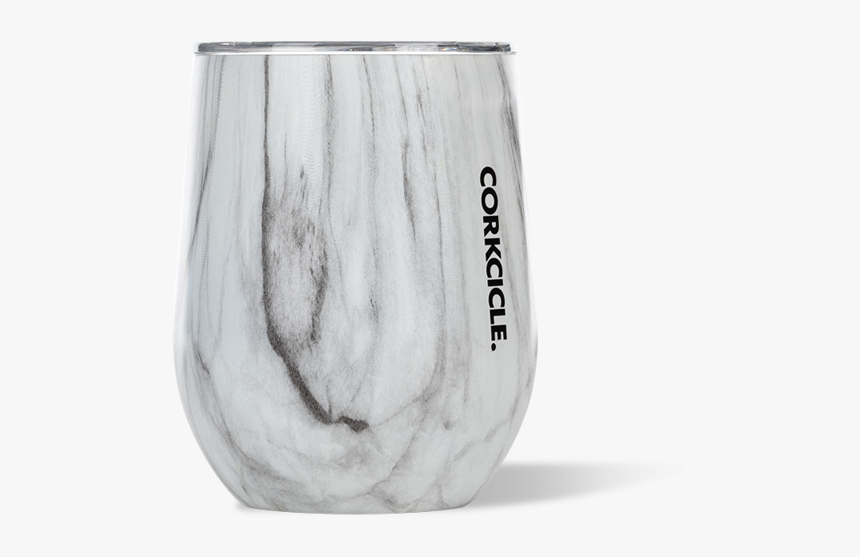 Corkcicle Stemless Snowdrift 350ml - Corkcicle Marble, HD Png Download