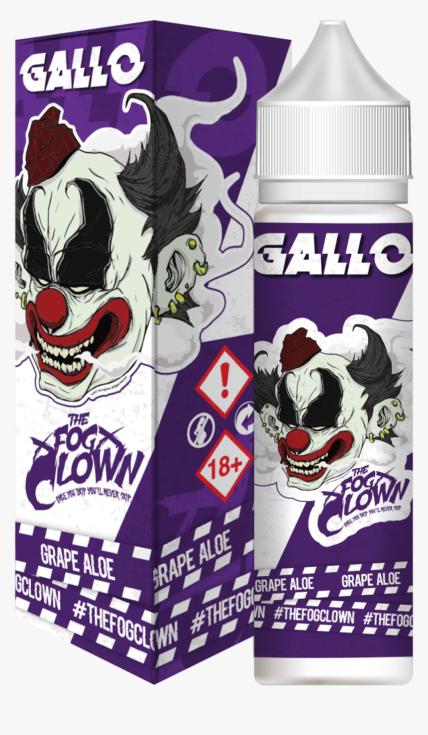 The Fog Clown - Fog Clown E Liquid Sajos, HD Png Download