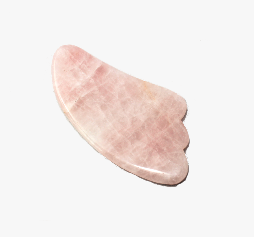 Rose Quartz Gua Sha Tool Triangle - Cervelat, HD Png Download
