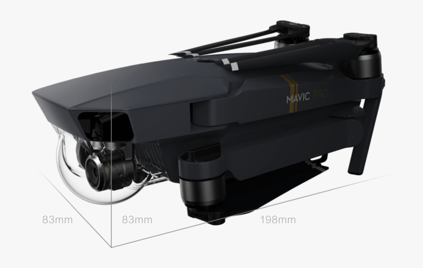 Mavic Pro Measures, HD Png Download
