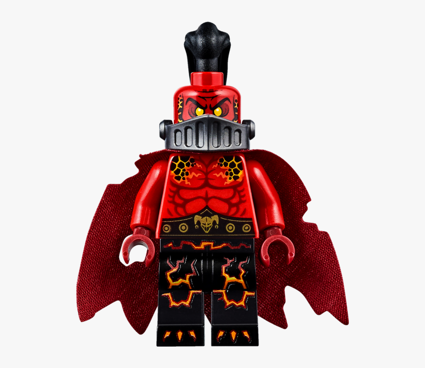 70321-magmar - Lego Nexo Knights General Magmar, HD Png Download