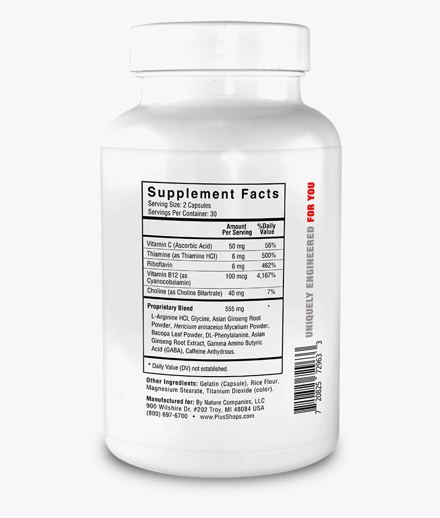 Cerebro Plus - Bottle, HD Png Download