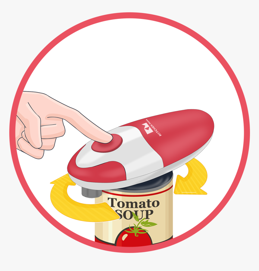 Kitchen Mama Automatic Electric Can Opener Ergonomic - Skream & Michael Bibi Otto's Chant, HD Png Download