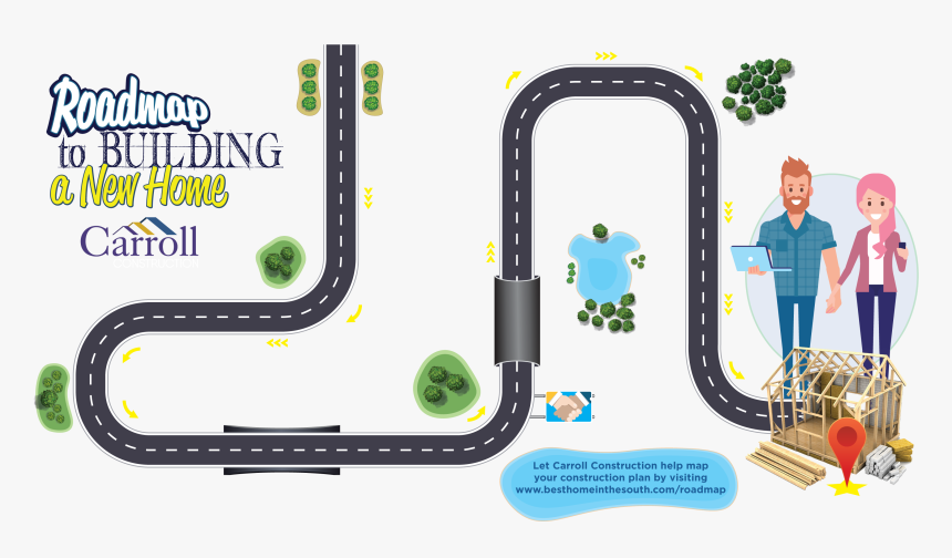 Building A Home Roadmap, HD Png Download